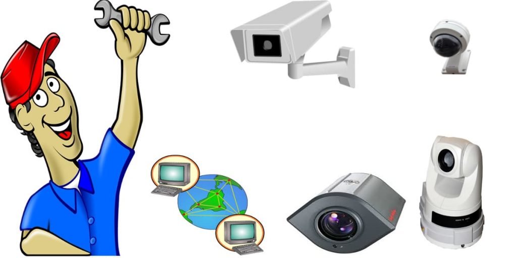 بيع وتركيب كاميرات المراقبة